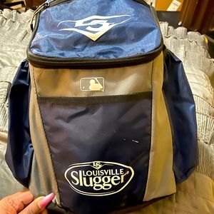 Tball backpack filled with goodies
